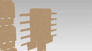 BST-009-五層式無黏展示架