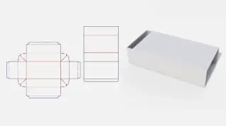 BCB-004-無壁厚袖套式地盒(卡紙)