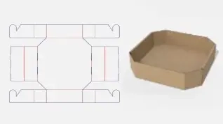 BCB-007-簡易形八角地盒