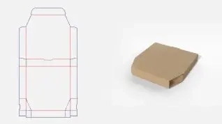 BCP-002-六角內凹PIZZA盒