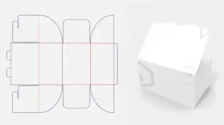 BCP-016-側弧造型一體式上掀盒