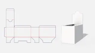 BSB-004-插底式方型展示盒