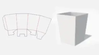 BOX-009-插底爆米花盒(卡紙、F浪)