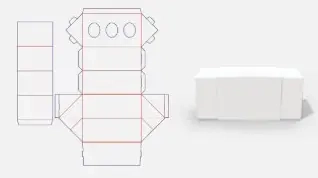 BOX-018-瓶罐型對角線開盒含袖套