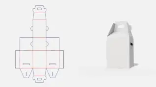 BHH-011-無黏一體式手提盒