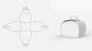 BHH-010-迷你蛋糕盒(卡紙)