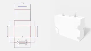 BHH-012-無黏一體式提把盒