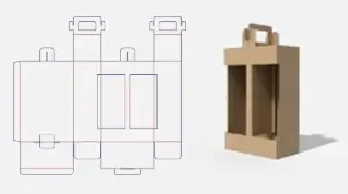 BHH-019-雙瓶罐手提盒