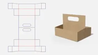 BHH-022-雙邊提籃式手提盒